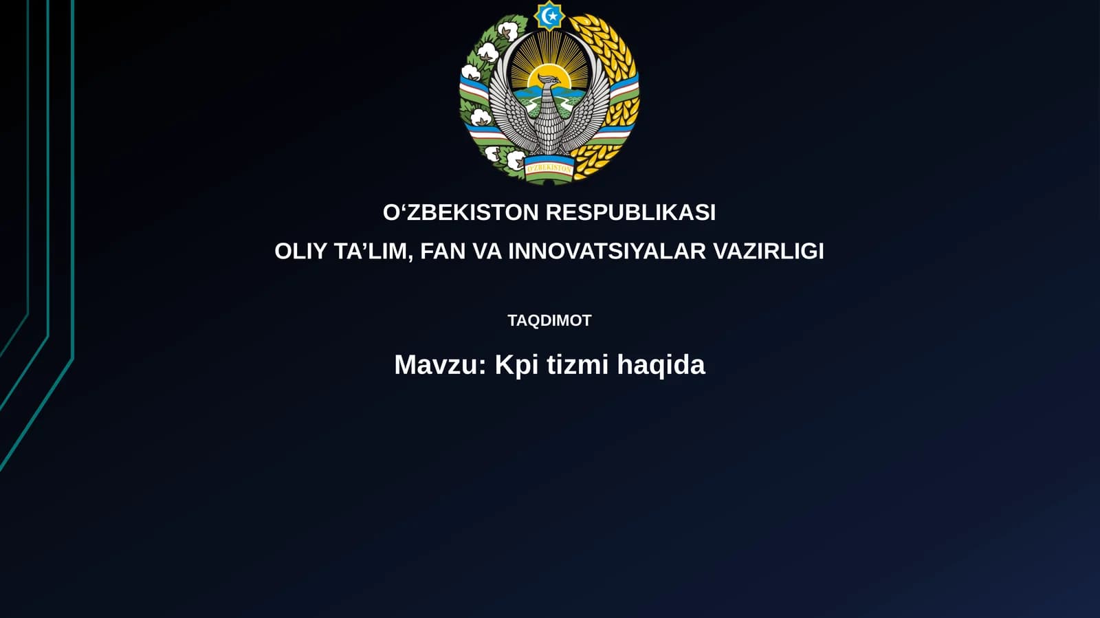 KPI Ekstremizmihaqida