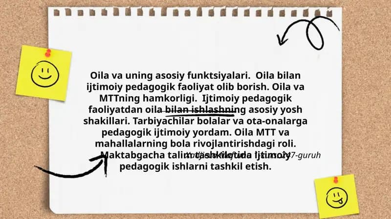 Oila va uning asosiy funktsiyalari