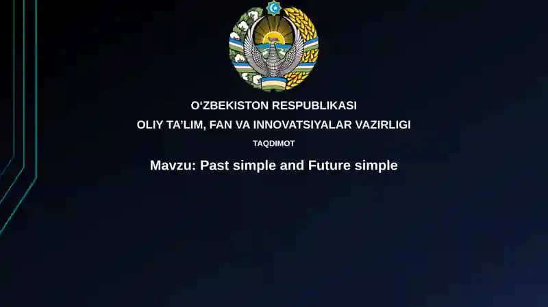 Past simple and Futuresimple
