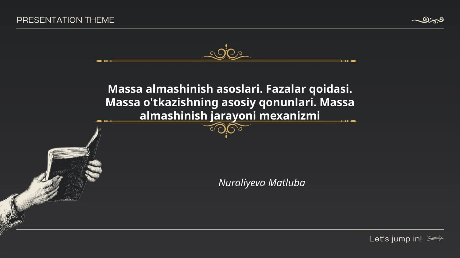 Massa almashinish