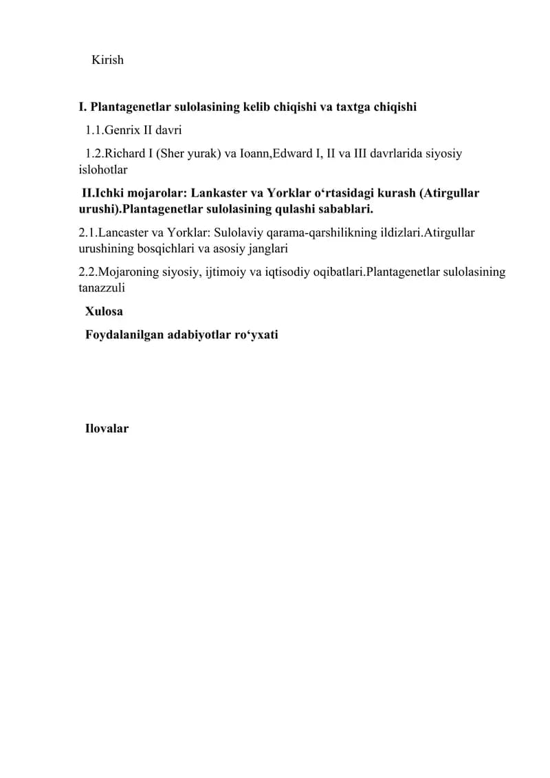 Plantagenetlar sulolasining kelib chiqishi