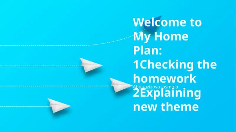 My Home's Story