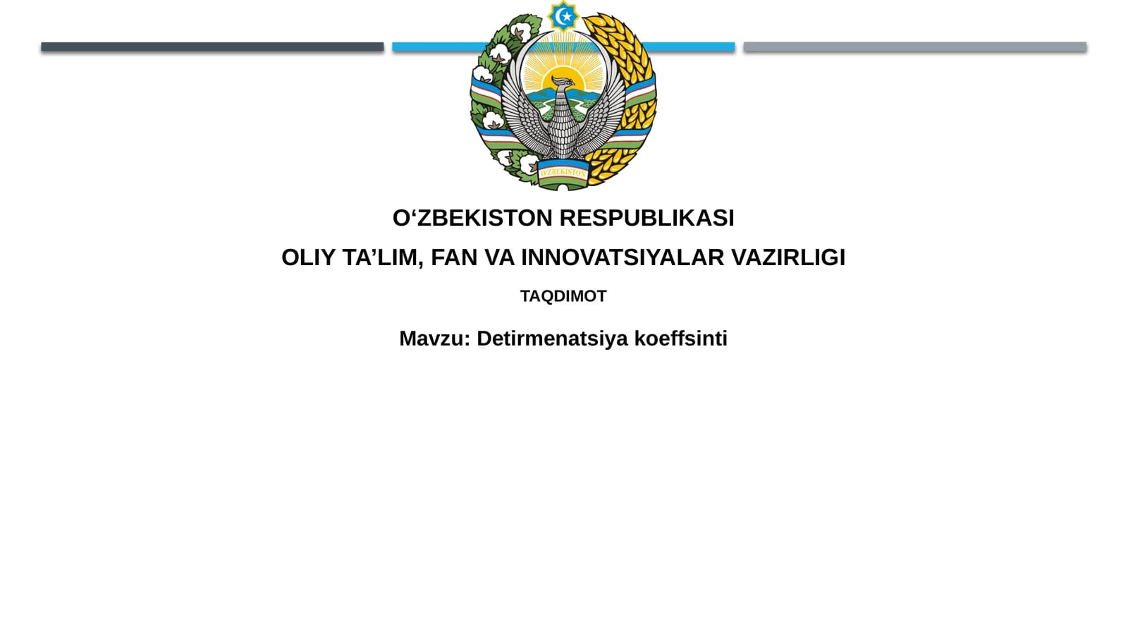 Determinatsiya koeffitsienti