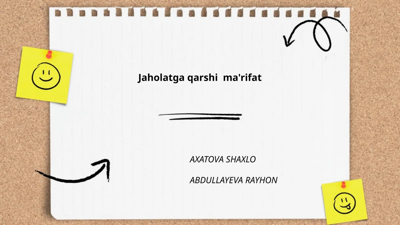 Jaholatga qarshi ma'rifat