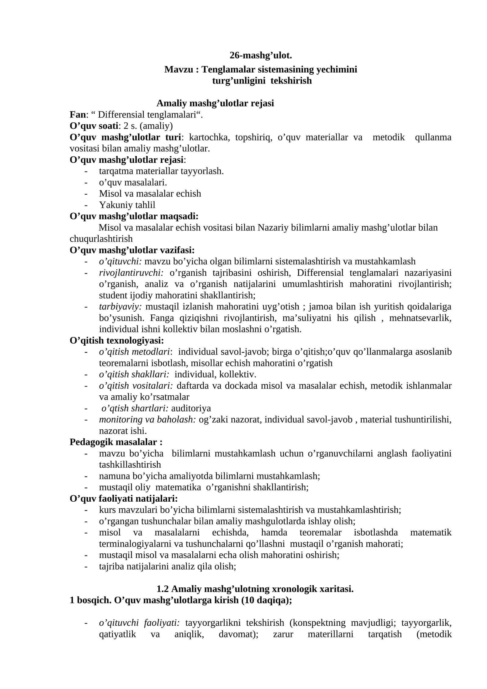 Differensial tenglamalari