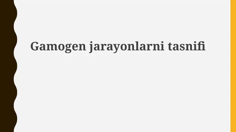 Gamogenjarayonlarnitasnifi