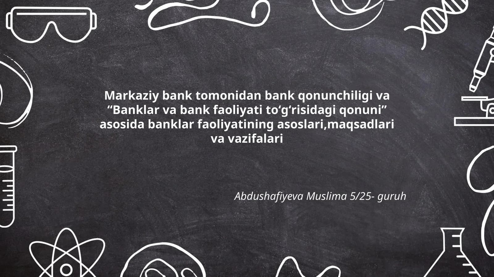 Markaziy Bank qonuni