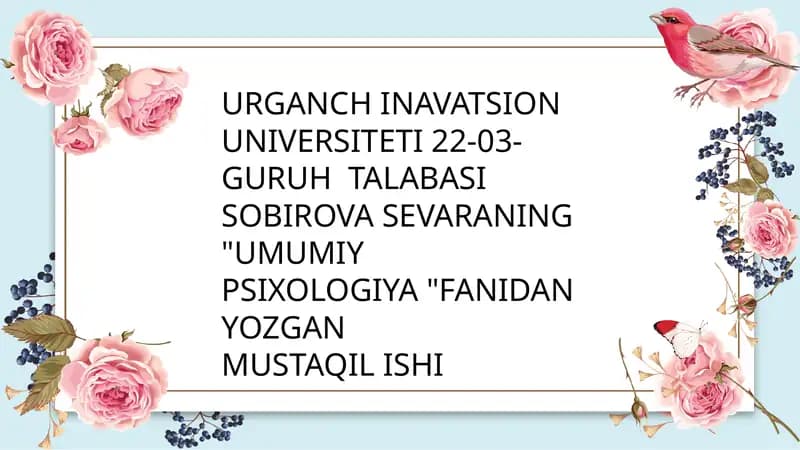 MUSTAQILISHI