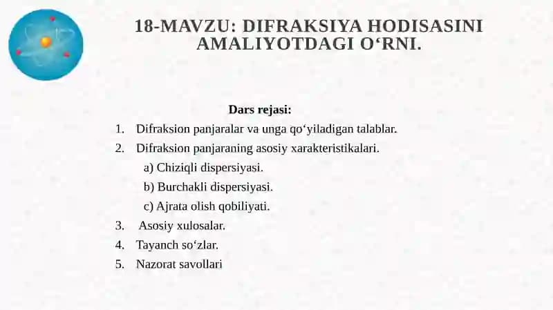 Difraksiya hodisasi