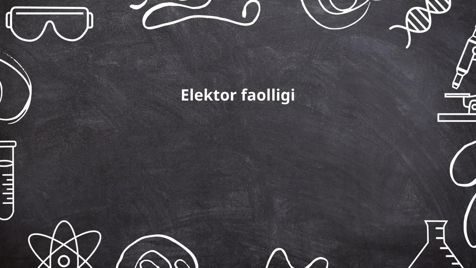 Elektor faolligi