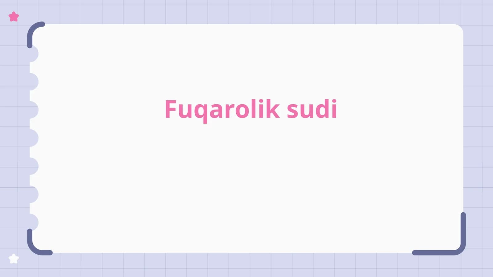 Fuqarolik sudi