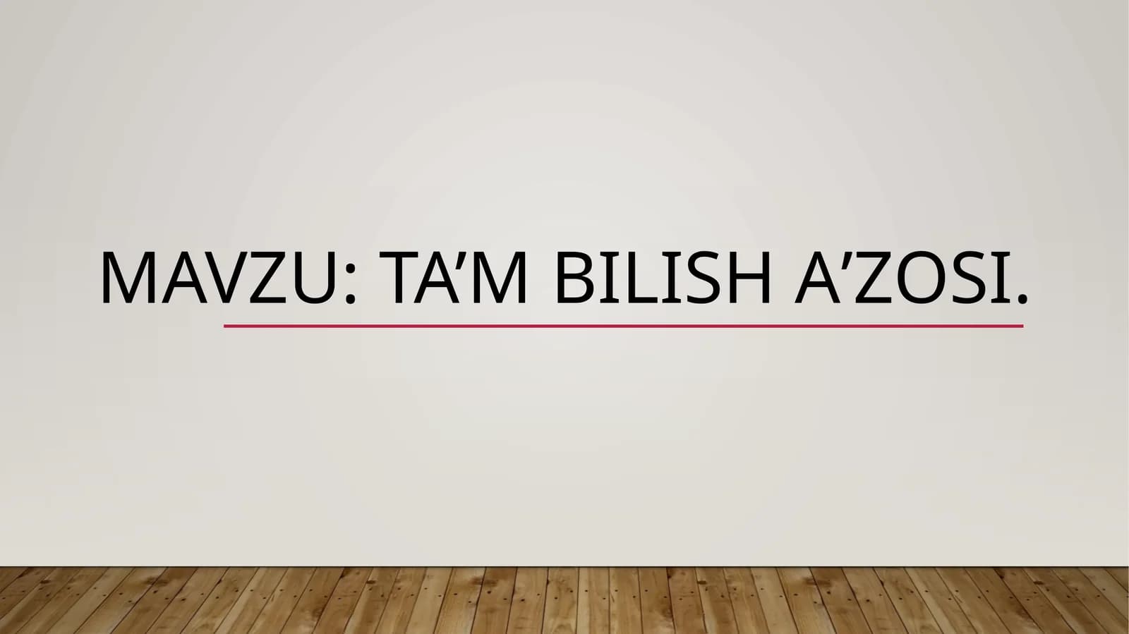 Ta’m bilish aʼzosi
