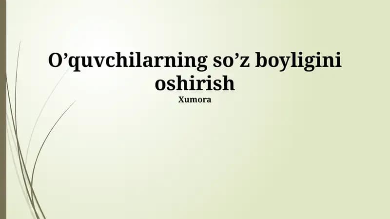 Lug'atni oshirish