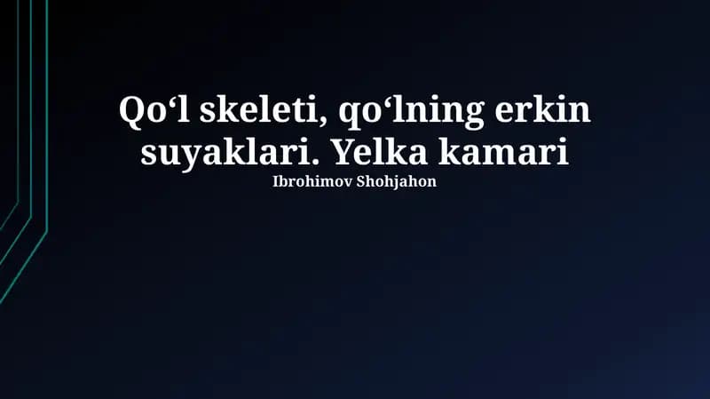 Yelka kamari