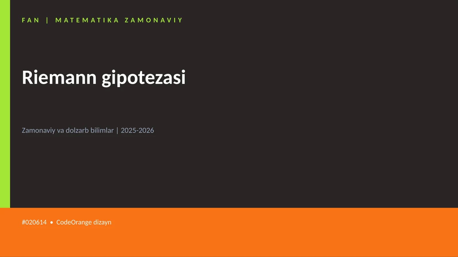 Riemann gipotezasi