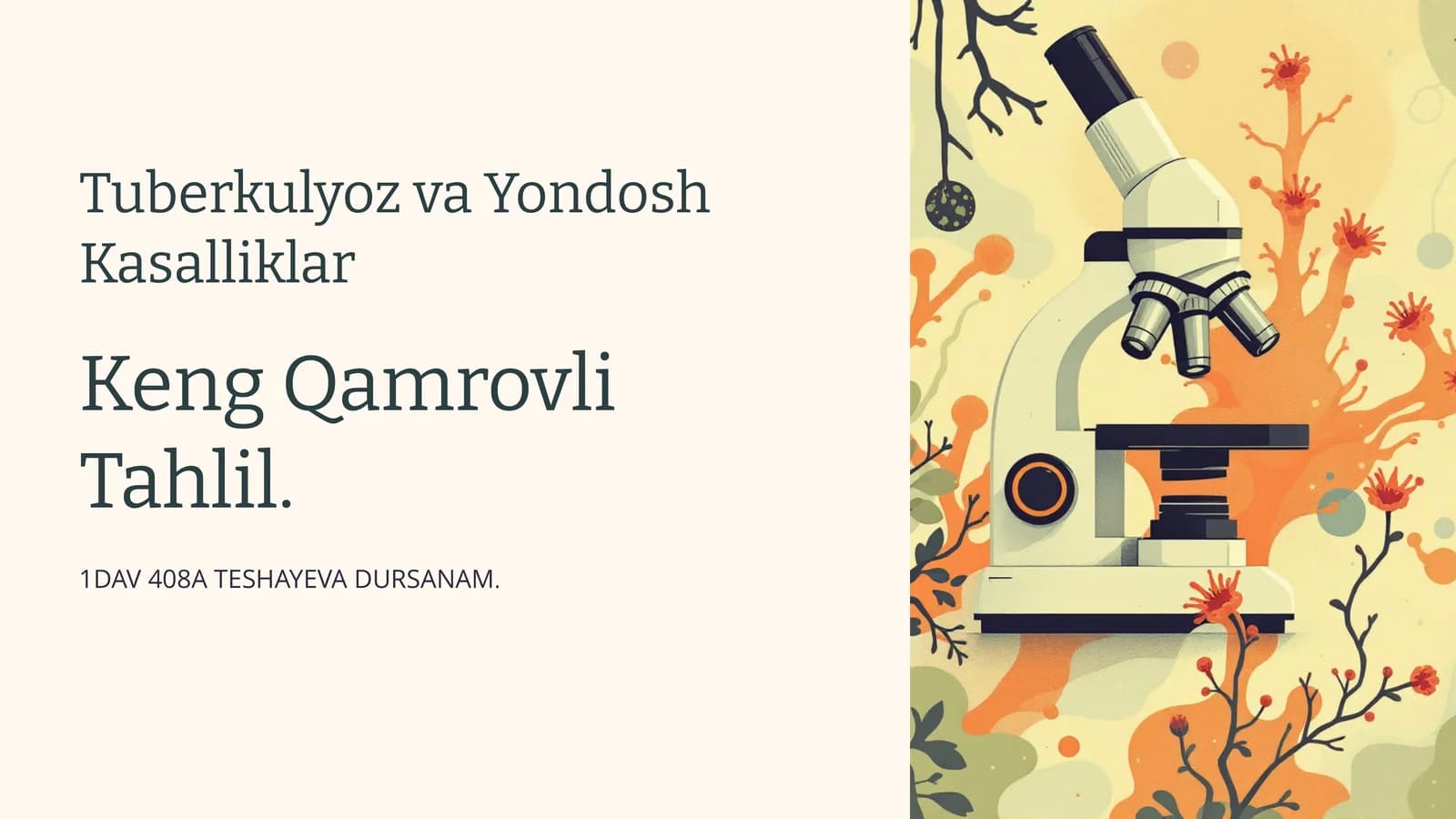 Tuberkulyoz va Yondosh Kasalliklar