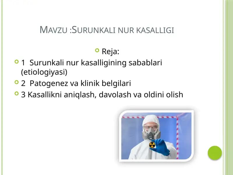 Surunkali nur kasalligi