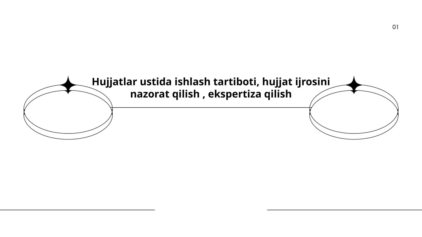 Hujjatlar ustida ishlash tartiboti