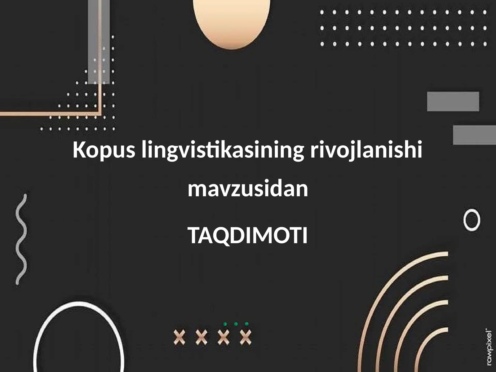 Kopus lingvistikasining rivojlanishi