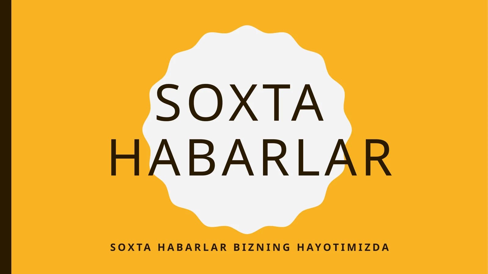 Soxta xabarlar