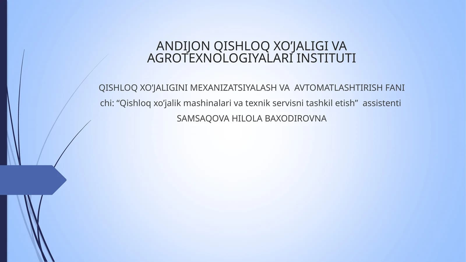 TRAKTOR VA AVTOMOBILLARNING TASNIFIVA ASOSIY QISMLARI.ICHKI YONUVDVIGATELLARI