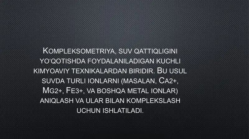Kompleksometriya