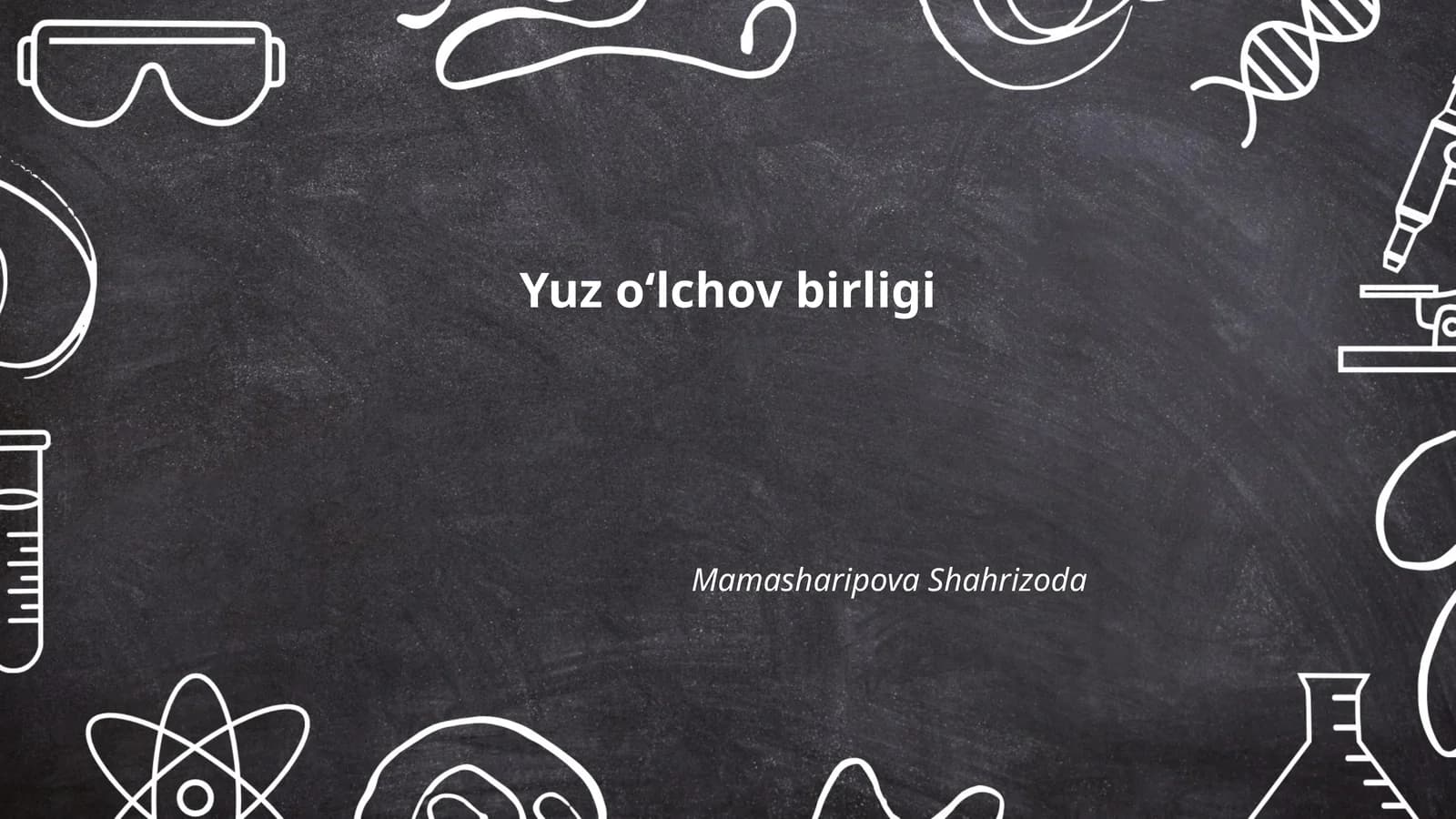 Yuz o‘lchov birligi