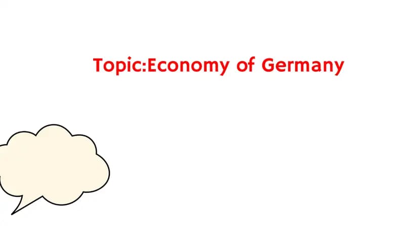Economy of Germany