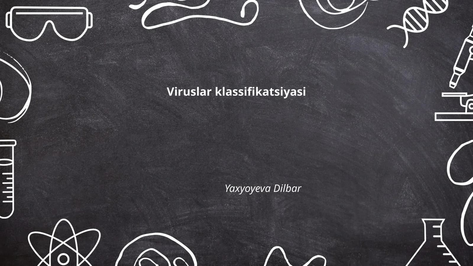 Viruslar klassifikatsiyasi