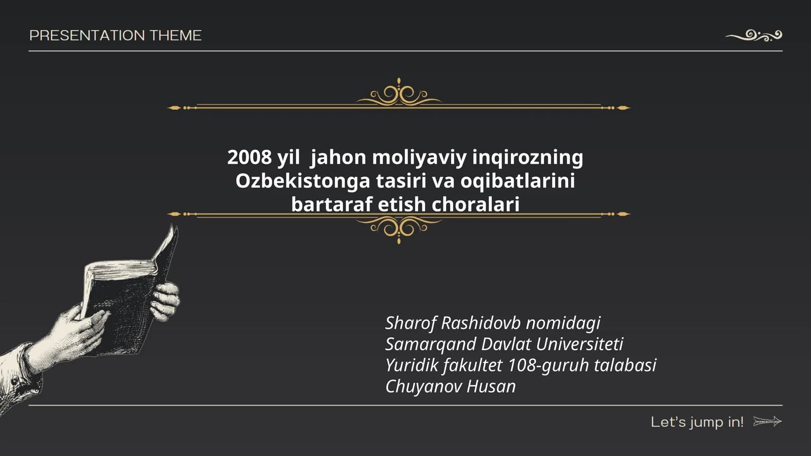 2008 yil jahon moliyaviy inqirozning Ozbekistonga tasiri va oqibatlarini bartaraf etish choralari