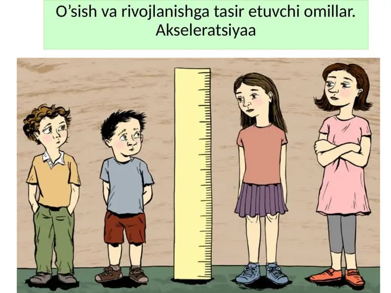 O’sish va rivojlanish