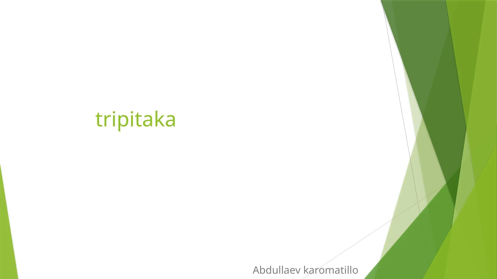 Tripitaka