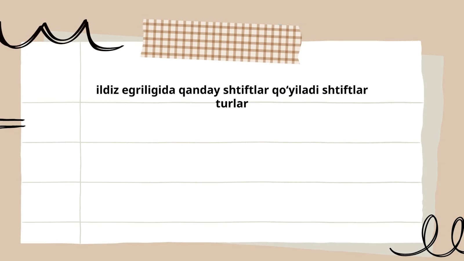 Ildiz egriligida shtift qo'yilishi
