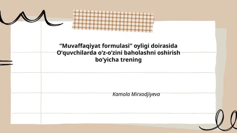 Muvaffaqiyat formulasi