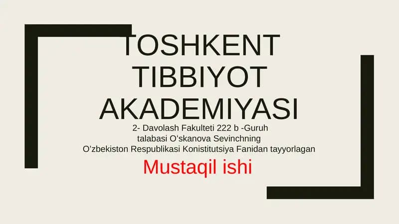 Odil sudlov tushunchasi