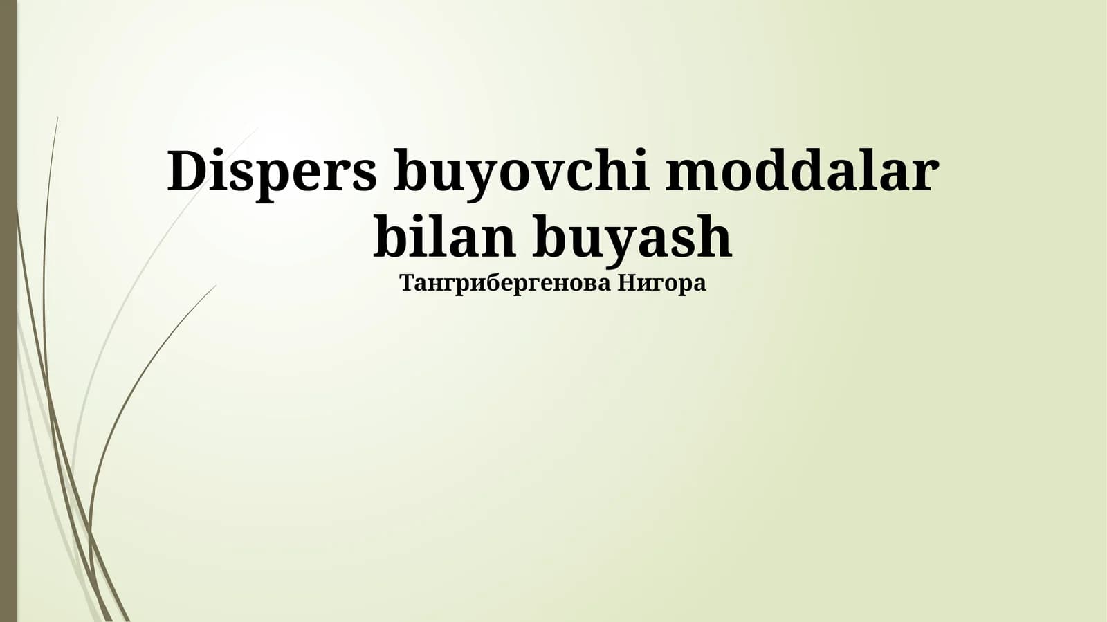 Turli sirtlarga qo'llash texnikalari