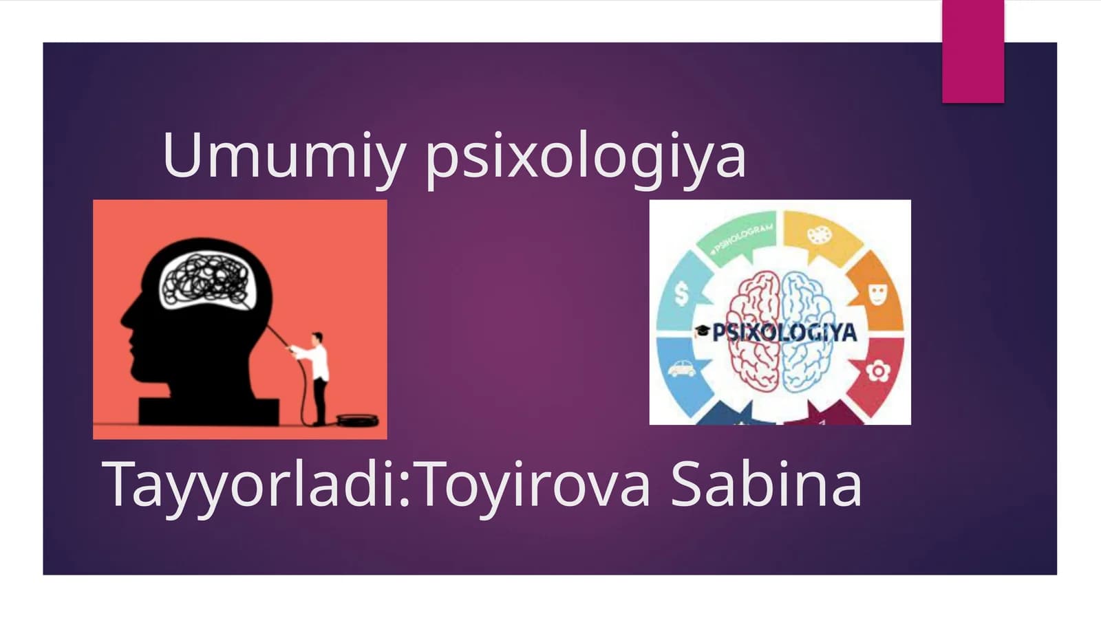Umumiy psixologiya