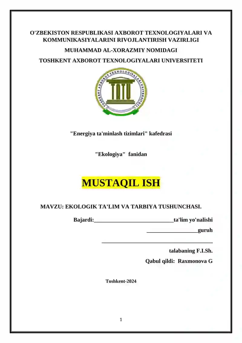 Ekologik Ta'lim