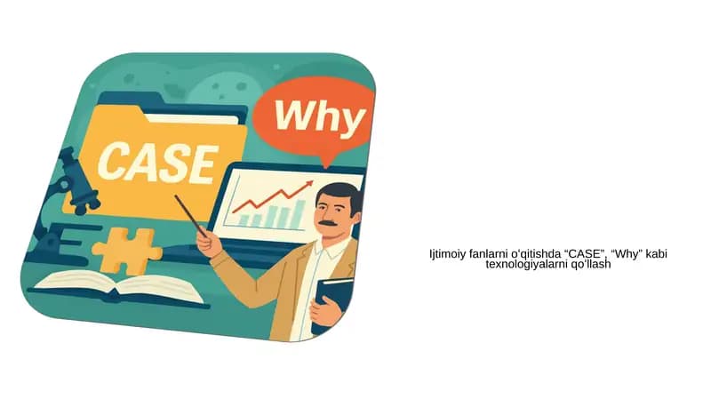 Zamonaviy pedagogik texnologiyalar