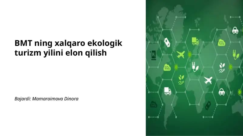 Ekologik xizmatlar