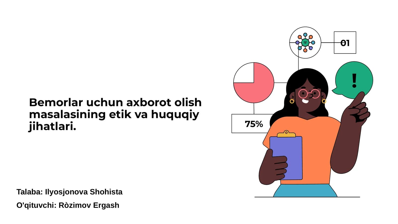 Bemorlar uchun axborot olish