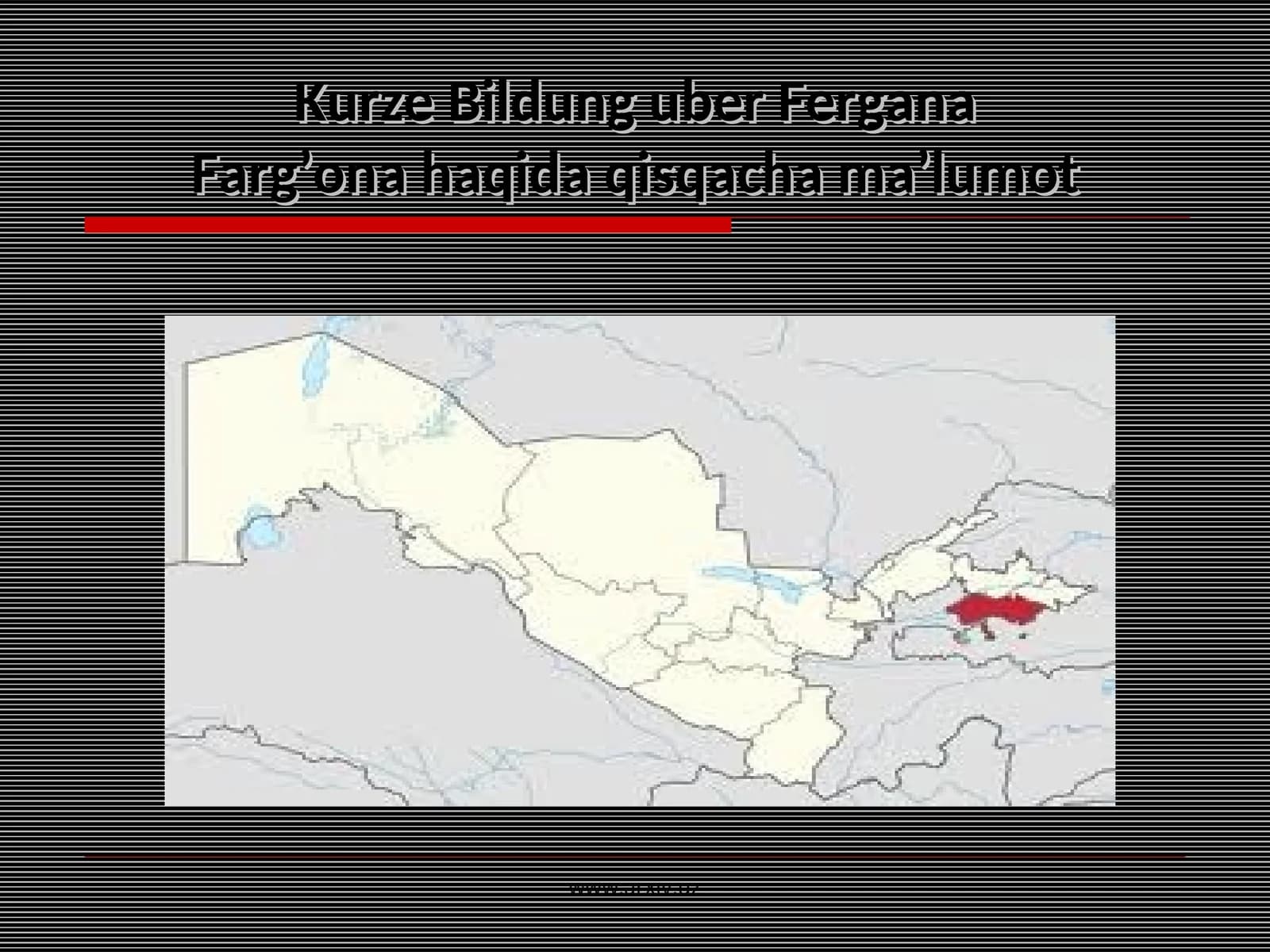 Farg’ona haqida qisqacha ma’lumot