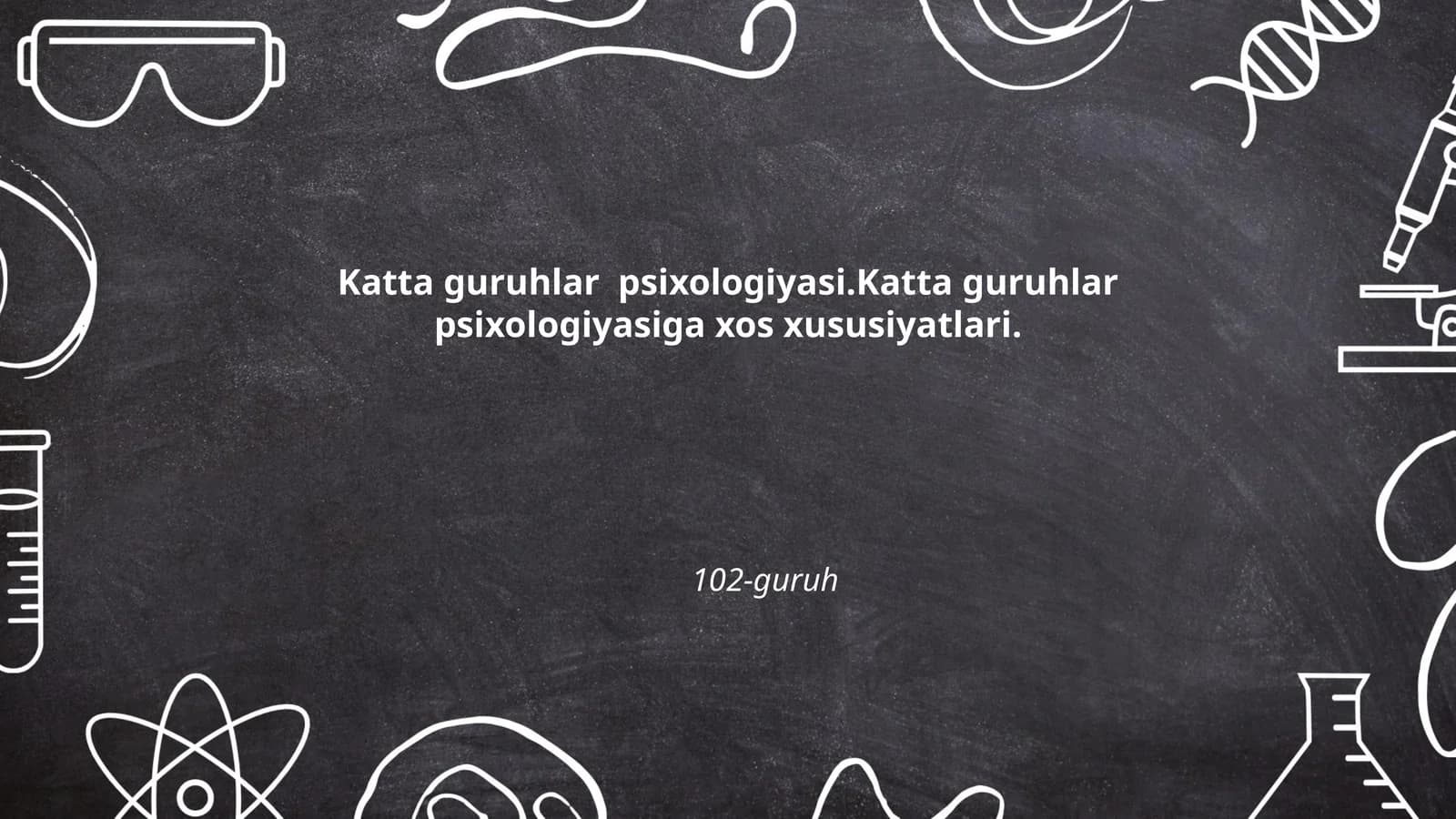 Katta guruhlar psixologiyasi