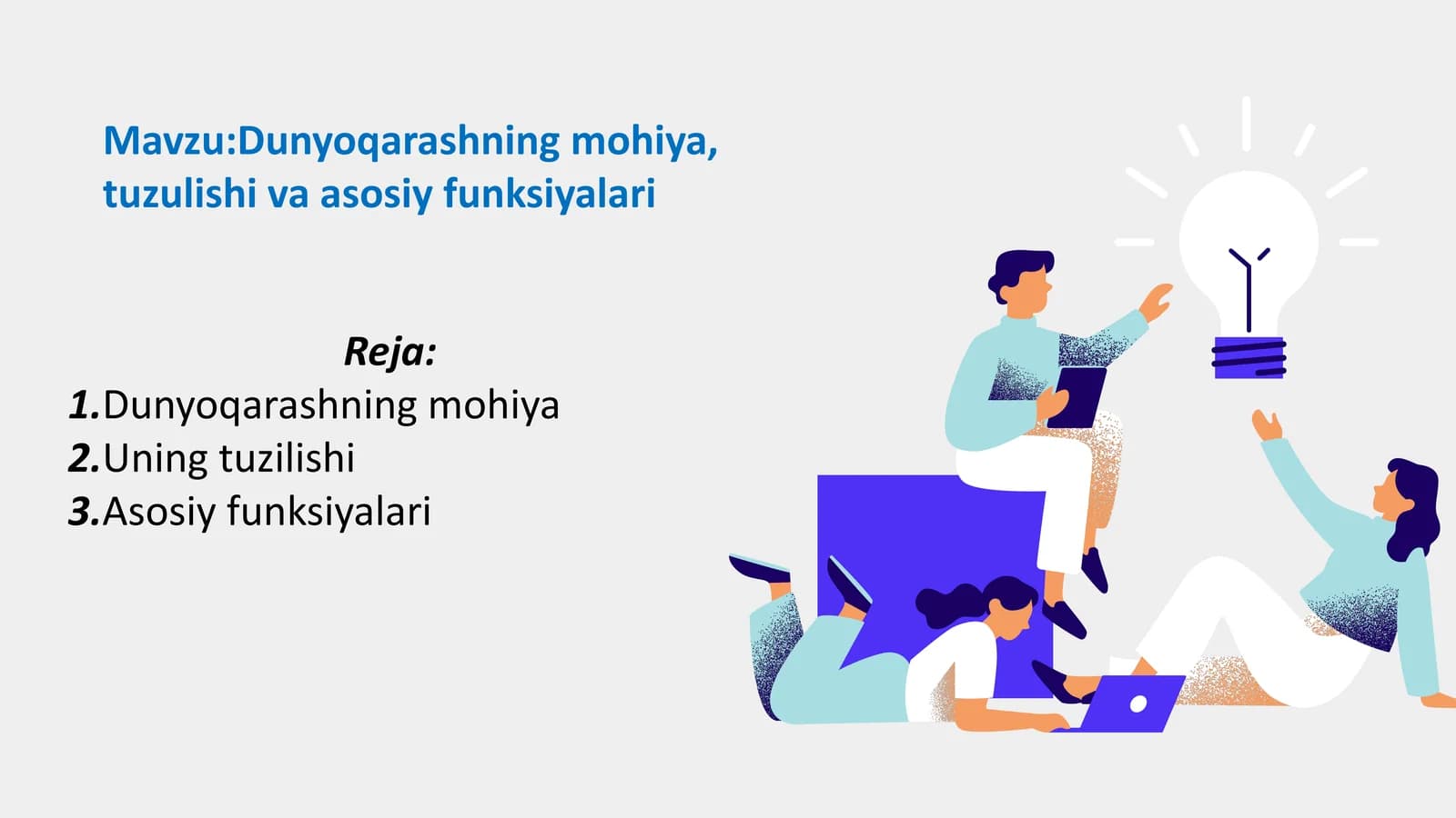 Dunyoqarashningmohiyatituzulishivaasosiyfunksiyalari