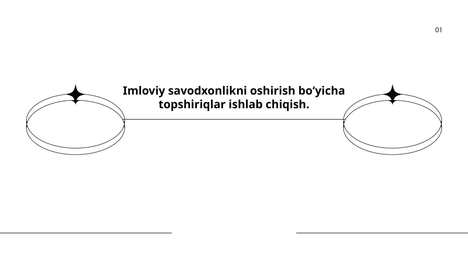 Imloviy savodxonlikni oshirish boʻyicha topshiriqlar