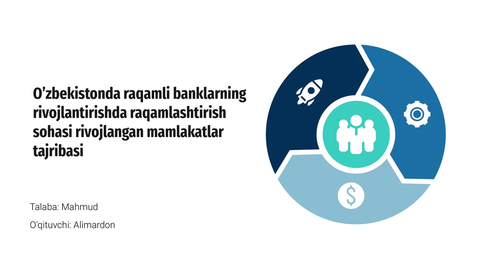 Raqamli banklar va raqamli rivojlanish