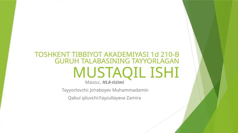 HLA-tizimi