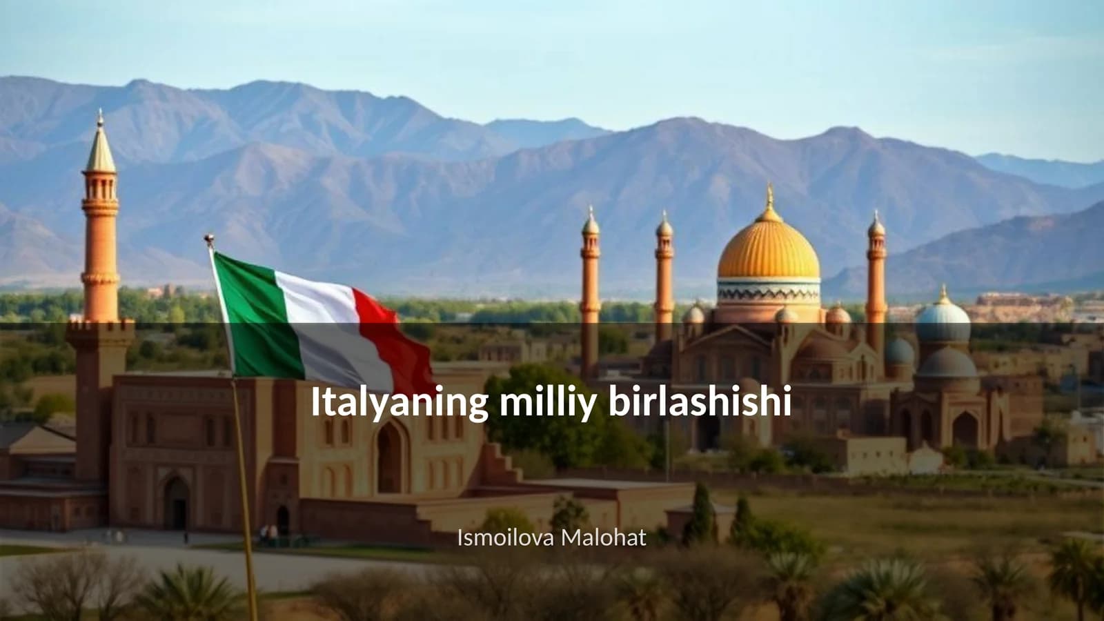 Italyaning milliy birlashishi