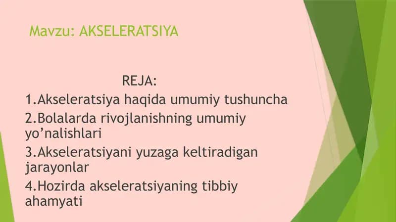 Akseleratsiya