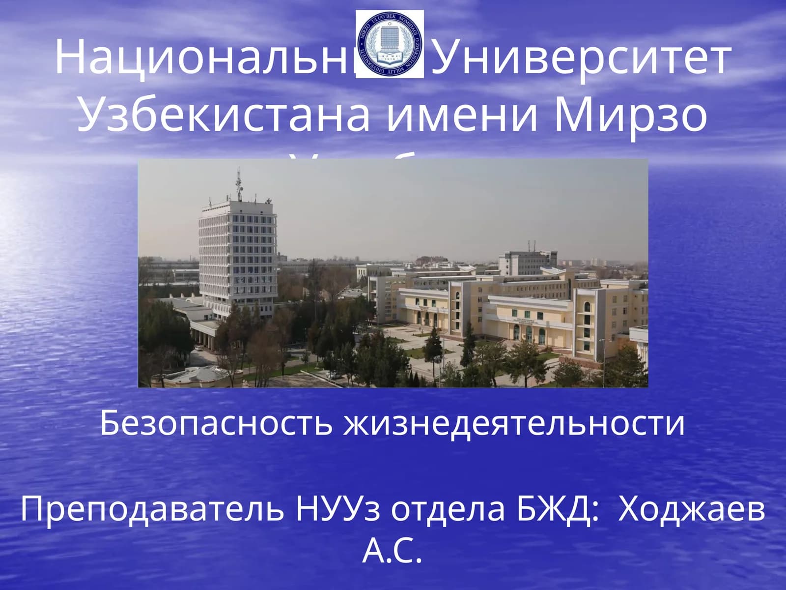 Безопасность жизнедеятельности